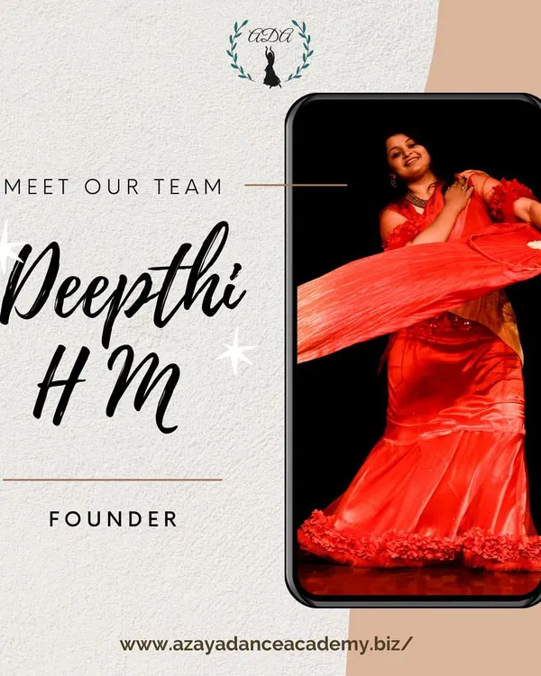 "There are shortcuts to happiness and dancing is one of them." As the founder of Azaya, I've been spreading this happiness for over 6 years. This is my passion.