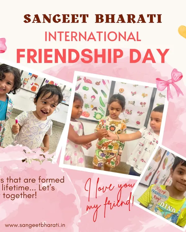 On Friendship Day, we celebrate the magical bonds our little stars form with each other. Through handmade cards and group activities, we reinforce the values of sharing, kindness, and inclusivity that are practiced in our classrooms every day.