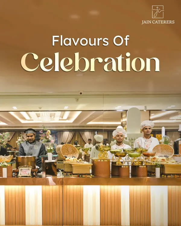 A full view of one of my buffet counters, showcasing the variety and professional service that defines every celebration I cater.
