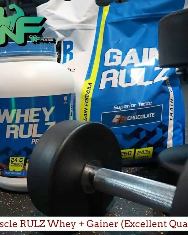 This is the fuel for your fire. I only stock genuine, trainer-approved supplements like Muscle RULZ Whey and Gainers that I use myself to build strength and muscle. No shortcuts, just real support for your hard work.
