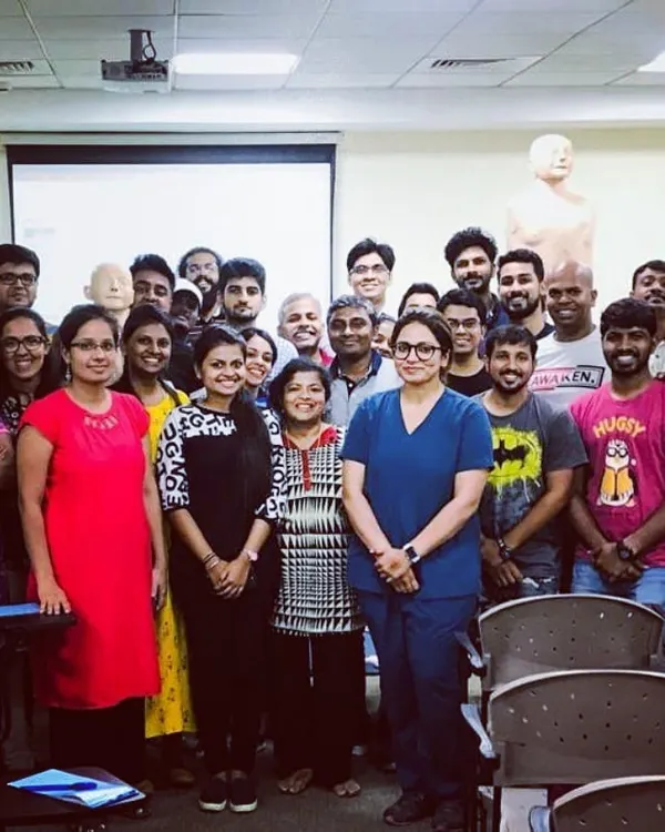 Our team after completing a Basic Life Support (BLS) course with Columbia Asia Hospital. We believe every adventurer should have these life-saving skills.
