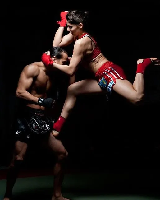 I train fighters to be sharp, powerful, and precise. This is the level of skill and athleticism we work towards, combining strength with flawless Muay Thai technique.