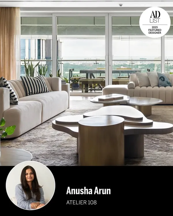 We are so thrilled and honored to be included in the prestigious AD List 2025 by Architectural Digest India. It is a wonderful recognition of our firm's dedication to design excellence.