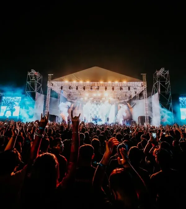 The view from the crowd as Dream Theater takes the stage. We create immersive concert experiences where every fan feels connected to the music, managing everything from stage production to ticketing for legendary international bands.