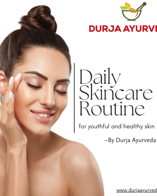 Discover our approach to a daily skincare routine for youthful and healthy skin. True beauty in Ayurveda comes from inner balance and natural nourishment, not from chemicals.