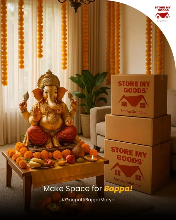 Make space for Bappa this Ganesh Chaturthi! Let me take care of the extra boxes and clutter so you can make room for joy, family, and celebrations.