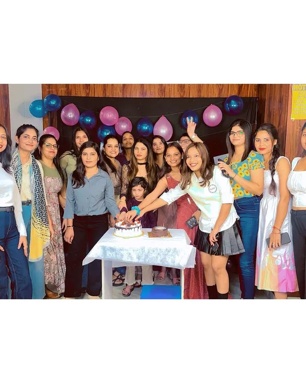 Celebrating Children's Day with our amazing students. It's moments like these, cutting the cake together, that make our academy feel like one big family.