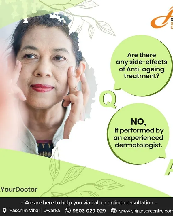 A common question is about the side effects of anti-aging treatments. My answer is always that when performed by an experienced dermatologist who understands your health, these procedures are very safe.