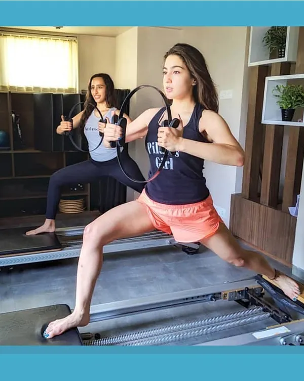 Join us for a session on the Reformer, where we use tools like the Pilates ring to deepen the work and challenge your stability. This exercise is fantastic for toning the inner thighs and strengthening the core.