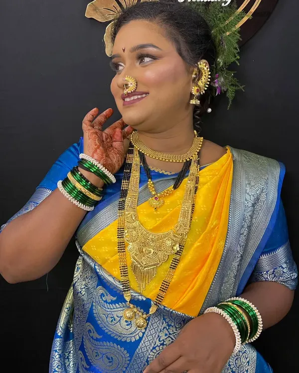 This is a perfect example of how we master makeup for dusky skin tones. In my pro batch, I teach how to achieve this radiant, flawless base and make the features pop, ensuring every bride feels like a queen.