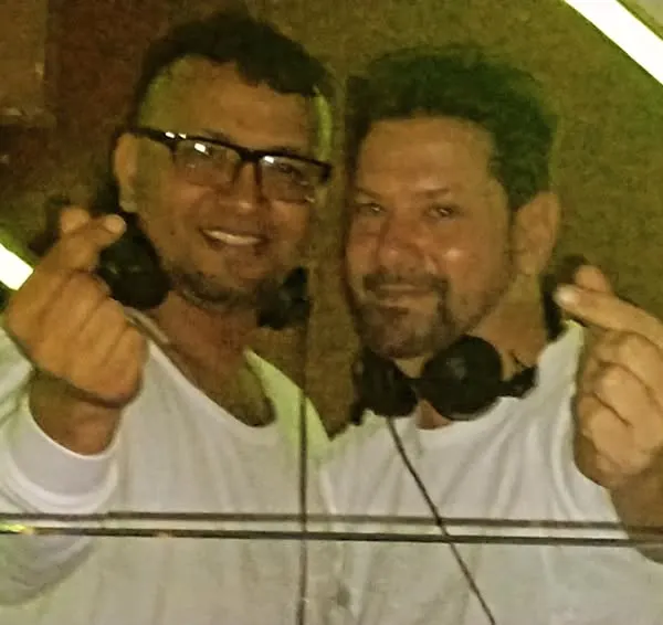 Sharing a moment with the legendary Ryan Beck. It's always an honor to connect with the masters of the mix.