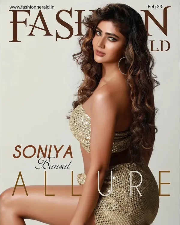 This cover shoot for Fashion Herald with actress Soniya Bansal captures the essence of modern allure. We focused on creating a glamorous, high-fashion look that is both bold and sophisticated, perfect for a magazine's leading feature.