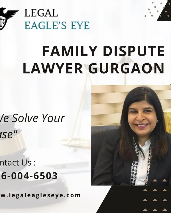 As a trusted family dispute lawyer in Gurgaon, I am here to help you find the best resolution for your family's needs. This image features me, Advocate Sapna Malik, ready to listen and solve your case.