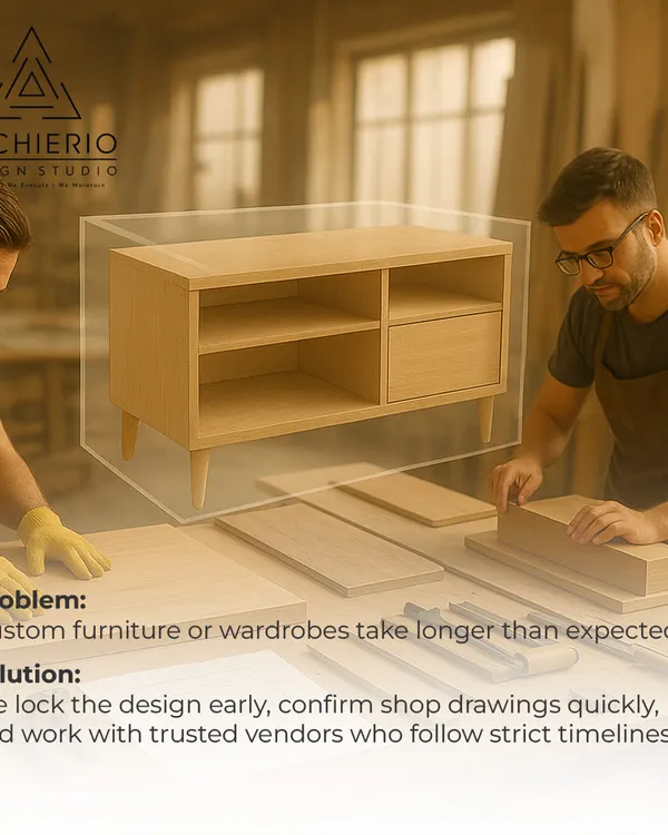 My process is built on precision. I solve the problem of delays by locking in designs early and working with trusted vendors who adhere to strict timelines.