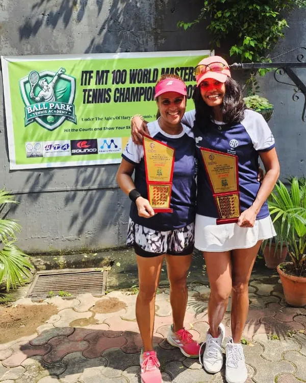 Congratulations to our players on their doubles title at the ITF MT100 World Masters Tennis Championship. A fantastic start to the season for these dedicated athletes.