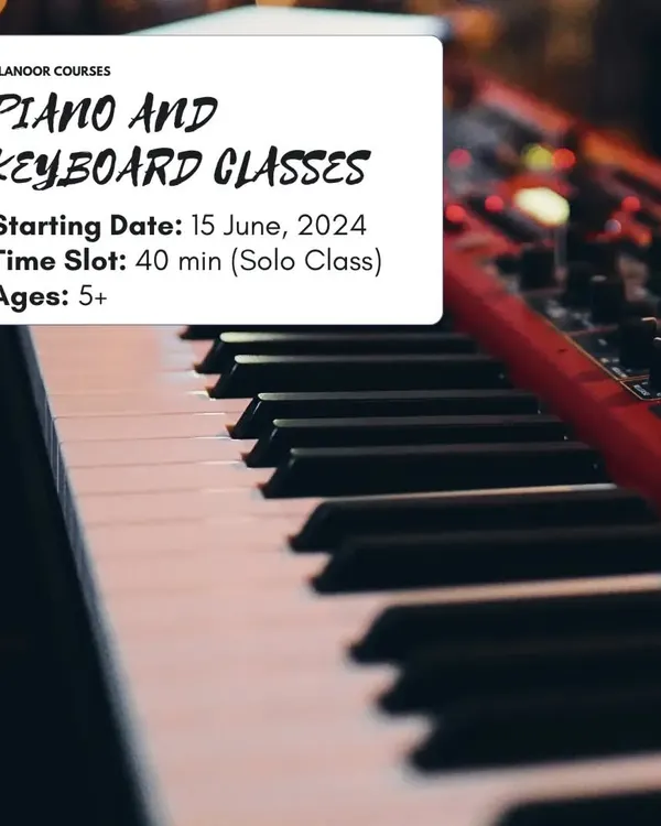 Our Piano and Keyboard classes are designed for ages 5 and up. These solo classes provide a comprehensive understanding of the instrument.