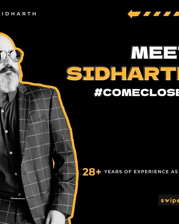 Meet Sidharth. With over 28 years of experience, I'm here to bridge gaps and dissolve barriers with my music. This is the introduction to my 'Come Closer' concept.
