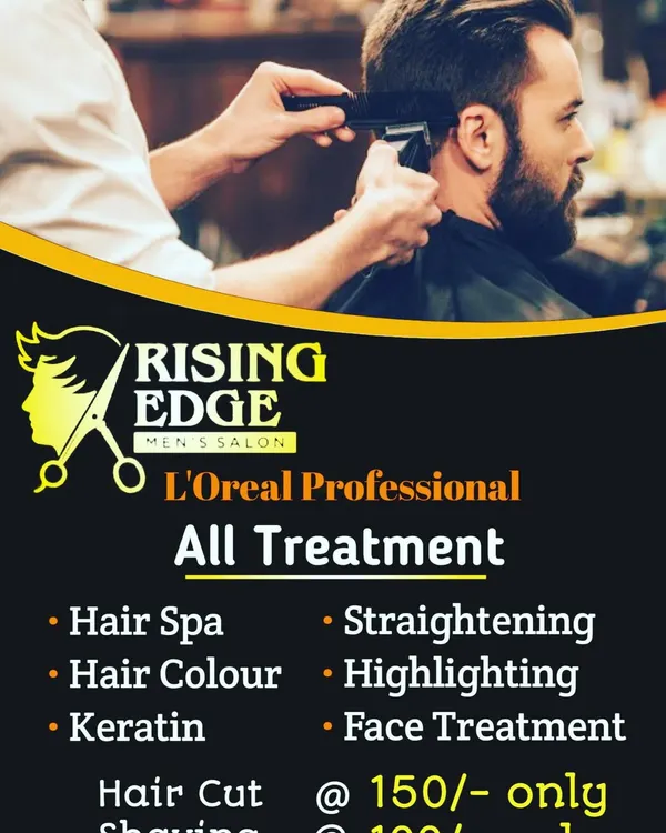 Here is a quick look at the wide range of professional treatments I offer, from hair spa and keratin to straightening and facials. I also offer haircuts and shaves at affordable rates.