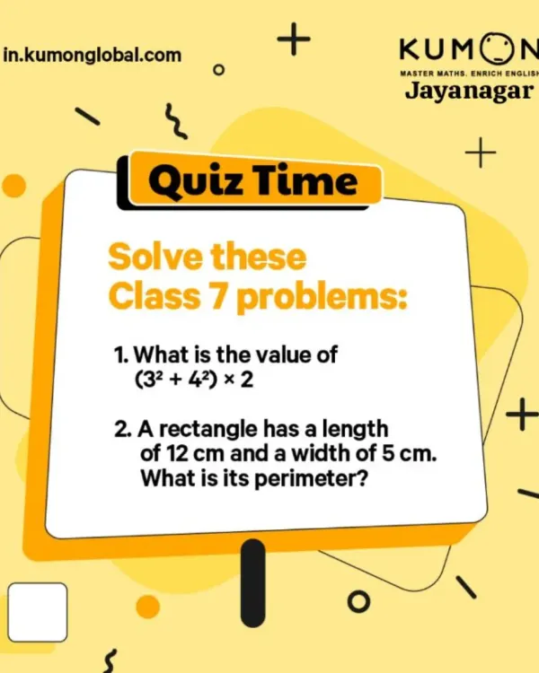 Here are a couple of Class 7 level problems to test your skills. These quizzes are a great way to apply concepts and build confidence.