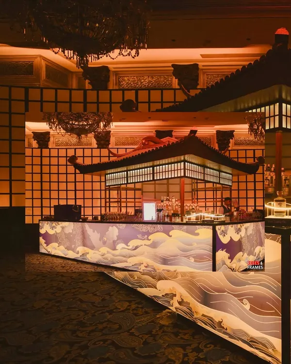 A spectacular Japanese-inspired bar created for a fabulous 60th birthday party. We love designing unique, thematic concepts for milestone celebrations.
