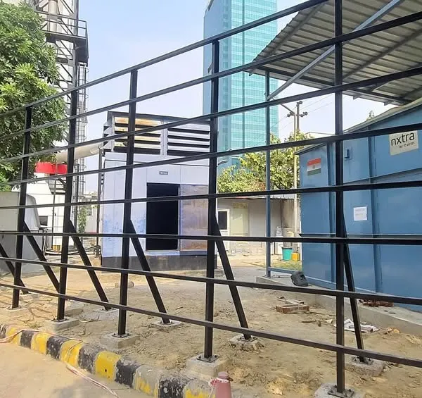 The foundation of every great vertical garden is a strong, custom-fabricated MS (Mild Steel) frame. I build these to perfectly fit the space and support the entire structure securely.