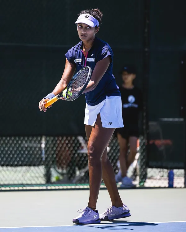 A series of action shots from my title run at the SoCal Pro Series. You can see the focus on technique in my forehand, preparation for a backhand, and the concentration required for every single point.