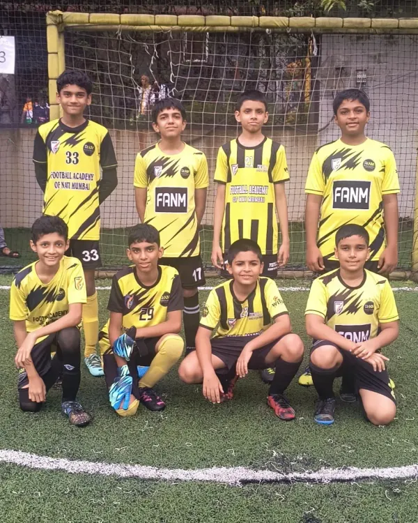 Our Under-14 team posing for a photo after securing the runner-up trophy at the Freedom Cup. I am incredibly proud of their hard work and team spirit.