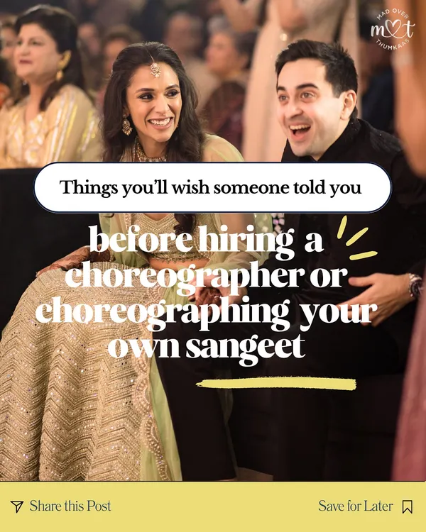 Here are some things you'll wish someone told you before planning your sangeet. This guide covers the most important aspects to consider for a smooth and memorable event.