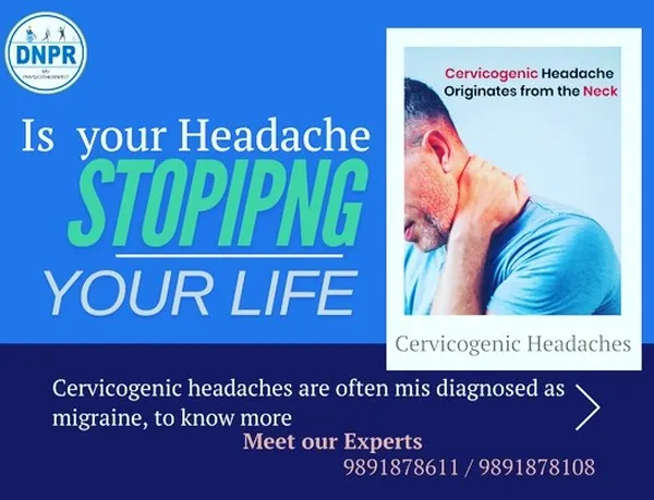Is your headache stopping your life? This graphic explains Cervicogenic Headaches, which originate from the neck but are often misdiagnosed as migraines. Correct diagnosis by an expert is key to effective treatment.