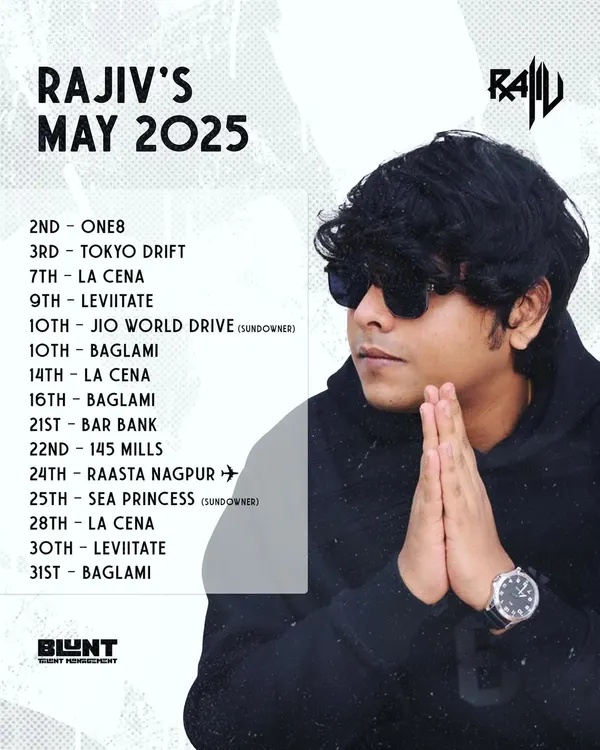 May was a massive month with 15 gigs, mostly in my home city of Mumbai. Nothing matches the Bombay energy, and it felt great to be back to my roots.