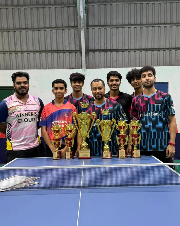 This is what winning together looks like. I am incredibly proud of Team Winner's Cloud after a dominant performance at the state ranking tournament in Hospet, where our players swept the podium in multiple categories.