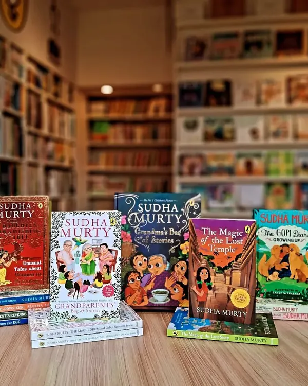 We have a comprehensive collection of books by the beloved Sudha Murty, whose stories transform the ordinary into the extraordinary.