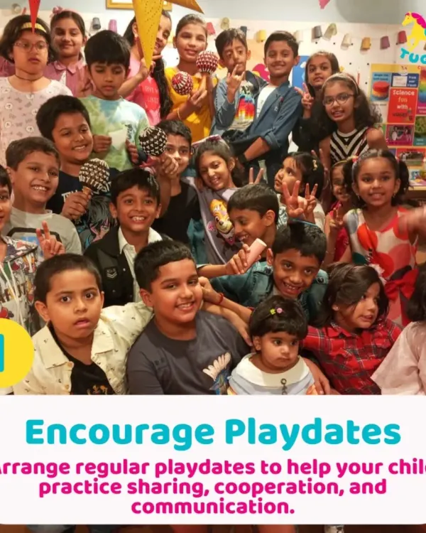A happy, bustling group of children at a Tugbug playdate. I provide a safe and stimulating environment where kids can practice sharing, cooperation, and communication.