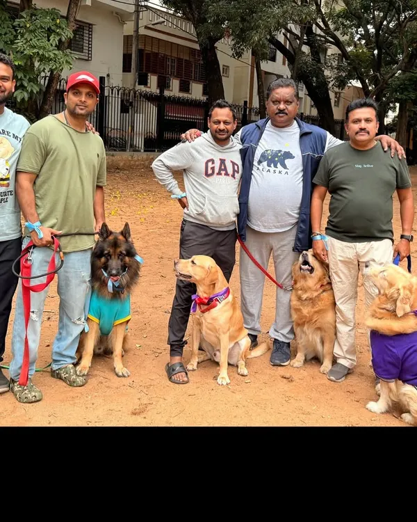 Celebrating Friendship Day with our clients and their best friends. Our community includes German Shepherds, Labradors, Golden Retrievers, and more, all coming together.