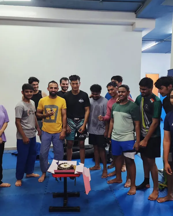 Guess who's back! Champion Rahul Thapa is back at the academy, bringing his energetic and insightful MMA sessions to the team.