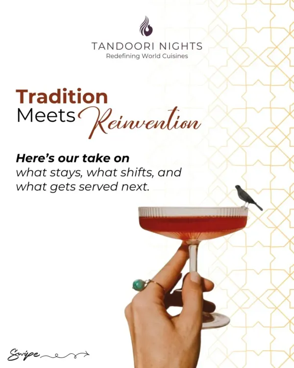 Tradition meets reinvention in our beverage service. We are always exploring what gets served next, creating innovative cocktails that complement our menus.