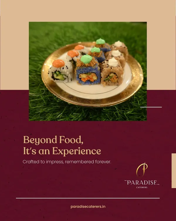 Beyond food, it's an experience. Our colorful sushi platter is crafted to impress, offering a taste of Japanese cuisine with an artistic presentation.