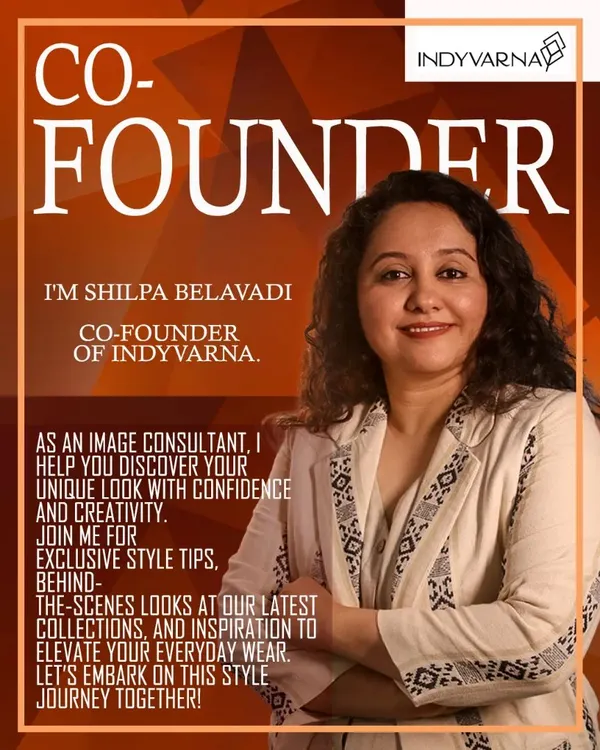 As an Image Consultant and co-founder of Indyvarna, I'm here to be your guide on this style journey. I help you discover your unique look with confidence, offering exclusive tips and behind-the-scenes looks at my work.