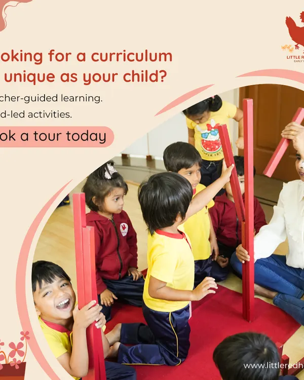 Are you looking for a curriculum as unique as your child? We combine teacher-guided learning with child-led activities to spark natural curiosity. Book a tour to see how we make learning a personal and joyful journey.