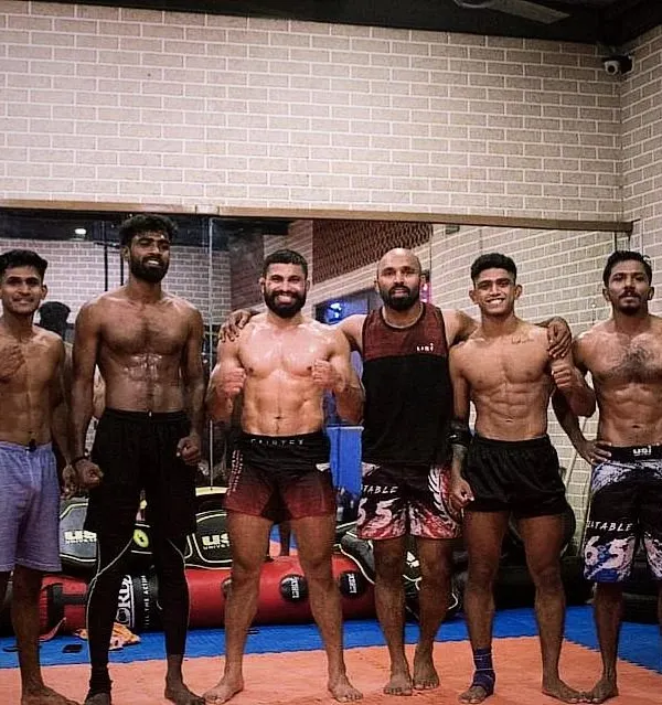 If you want to go fast, go alone. If you want to go far, go together. This is my fight team at BFC Bodyforce Fight Club.