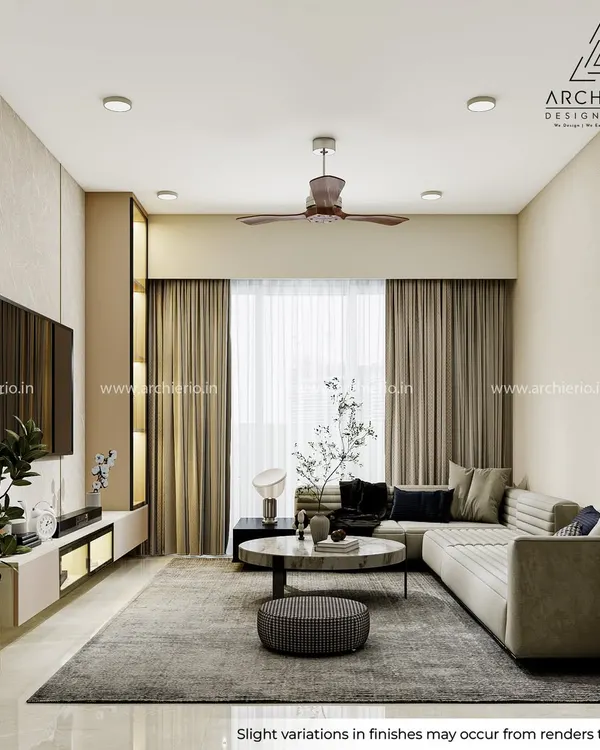This is where modern luxury meets everyday comfort. I designed this living room to be a bright, welcoming space, using a calm color palette and clean lines to create a sense of refined living and tranquility.