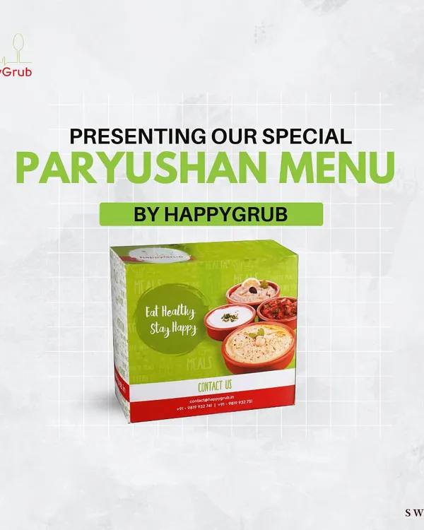 Presenting our special Paryushan menu, thoughtfully created to support your observance. We take care of the food so you can focus on what truly matters.