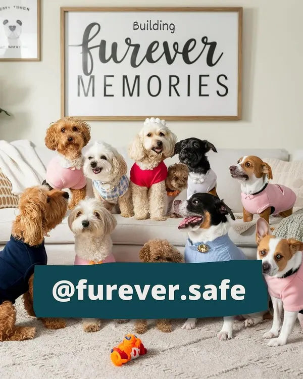 Welcome to your pet's home away from home. We started Furever Safe because we believe pet care should be personal and cage-free. This picture captures our dream perfectly: happy dogs relaxing in a real home, making furever memories together.