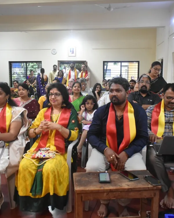 Our teachers, students, and their families gathered to celebrate Kannada Rajyotsava 2023, a festival of our state's culture and heritage.