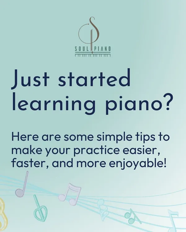Just starting your piano journey? These simple tips are designed to make your practice easier, faster, and more enjoyable.