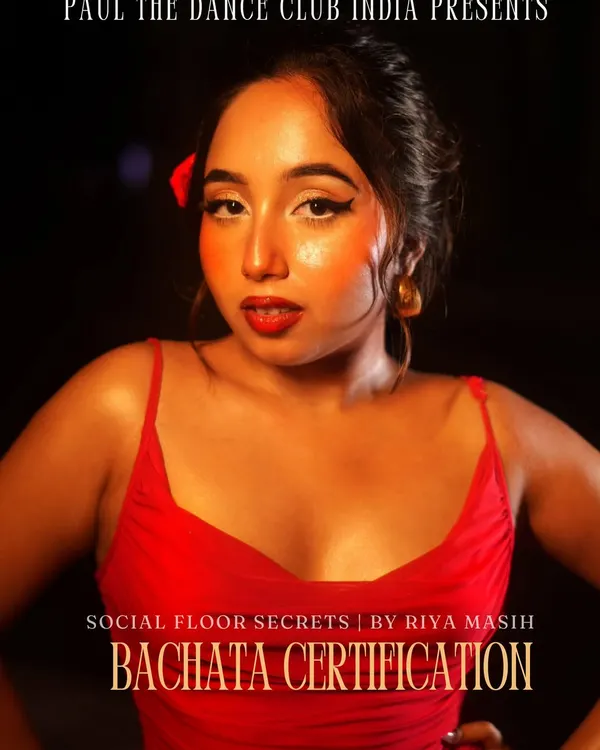 Our Bachata Certification Course is a 2 day intensive workshop designed to master the art of social dancing. Led by champion dancer Riya Masih, it covers confidence, musicality, and floorcraft.