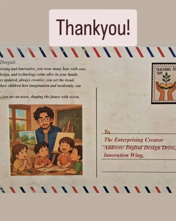 It is an honor to be recognized for the work we do. This thoughtful tribute fuels our passion for merging art, design, and technology to inspire the next generation of creators.