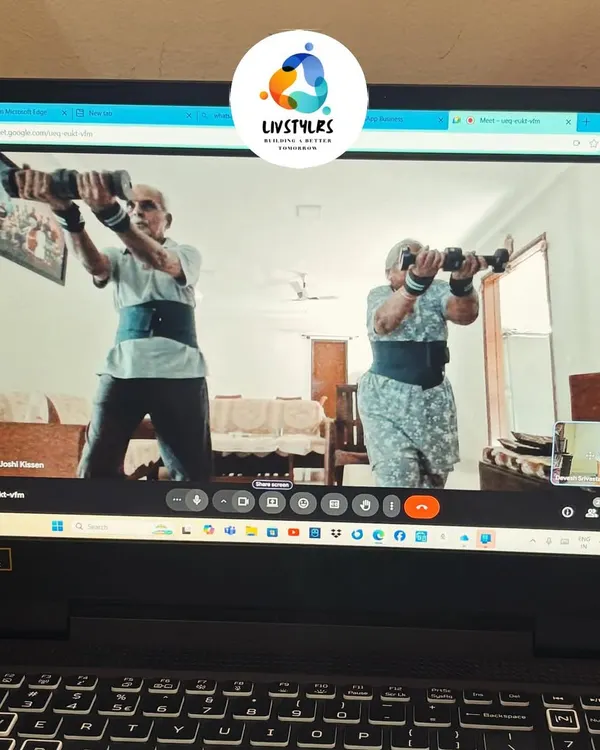 Age is just a number. I'm honored to be coaching this inspiring 80-year-old couple through their strength training journey online. They are living proof that you can build strength and vitality at any age.