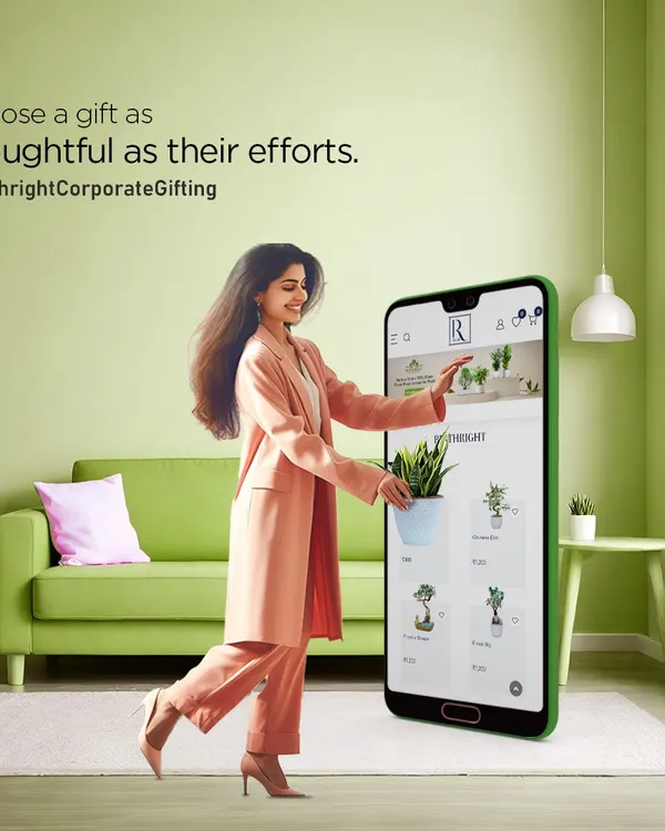 I help you choose a corporate gift that reflects the dedication of your team. This is more than a plant; it's a daily reminder of appreciation that grows, selected thoughtfully from my online collection to match your company's ethos.