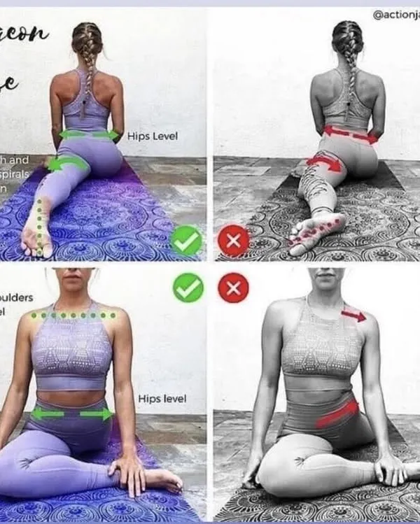 Correcting your Pigeon Pose is crucial for protecting your knees and getting a true hip stretch. This guide shows how to keep your hips level and shoulders square, which is a detail I always emphasize in my classes.